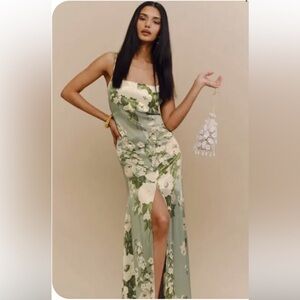 Reformation Selah Silk Dress